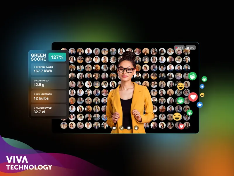 Le futur du live streaming: Sparkup et Quanteec à VivaTech 2025