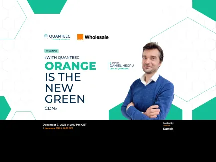QUANTEEC Partners with Orange Wholesale for an Insightful Webinar