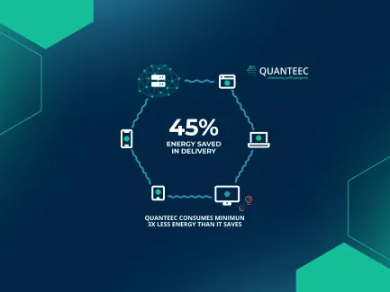 QUANTEEC's Vision: 45% Energy Efficiency & 50x Server Reduction